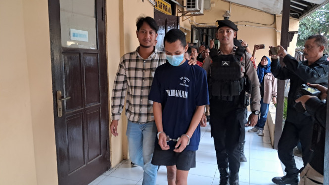 pelaku pengedar uang palsu di Sragen