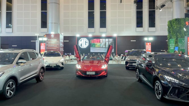 MG Cyberster di IIMS Surabaya 2025
