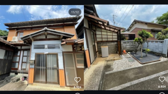 Akiya atau rumah kosong di Jepang