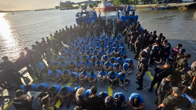 napi beresiko tinggi dipindahkan ke Lapas Nusakambangan (sumber foto: Dok Ditjen PAS)