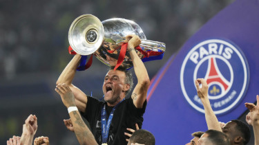 Pelatih PSG, Luis Enrique juara Liga Champions