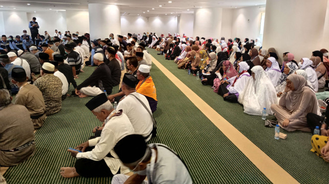 Jemaah di Hotel Emaar Al Diyafa, Makkah