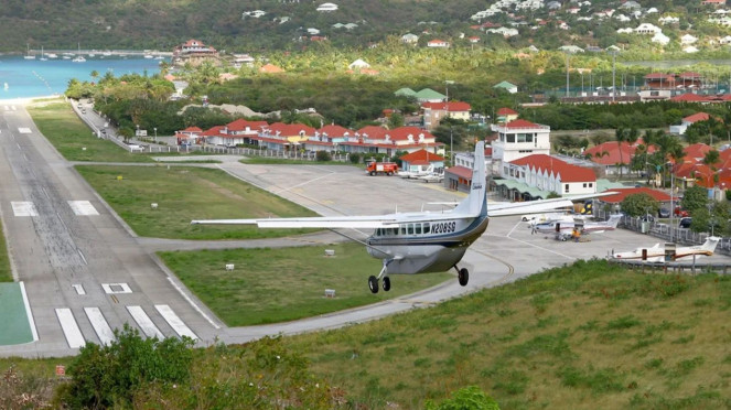 Gustaf III Airport, Caribbean, Gustaf III Airport, Caribbean, John A. Osborne Airport, Courchevel Altiport, Tenzing Hillary Airport, St. Mary’s Airport, New Barbuda Airport, Inishmore Aerodrome, Heligoland Airport, Germany, Juancho E. Yrausquin Airport, Out Skerries Airport, Spokesperson Of the Chinese Embassy In Nepal