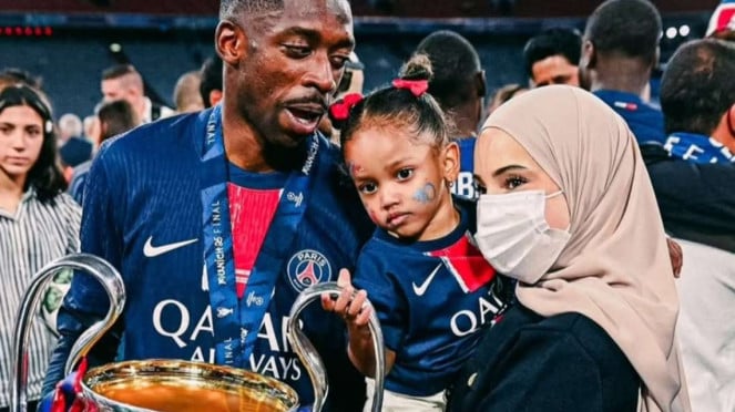 Ousmane Dembele dan sang istri Rima Edbouche, Pemain Timnas Israel, Indonesia vs Arab Saudi di Laga Kualifikasi Piala Dunia 2026, Pemain Arsenal Noni Madueke, Mees Hilgers, Ousmane Dembele dan sang istri Rima Edbouche