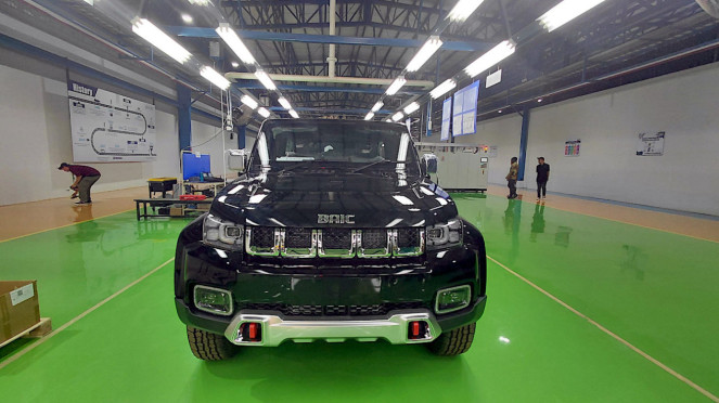 BAIC BJ40 Plus rakitan lokal