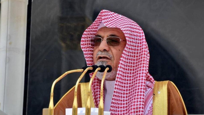 Imam Masjidil Haram Syekh Saleh bin Abdullah bin Humaid