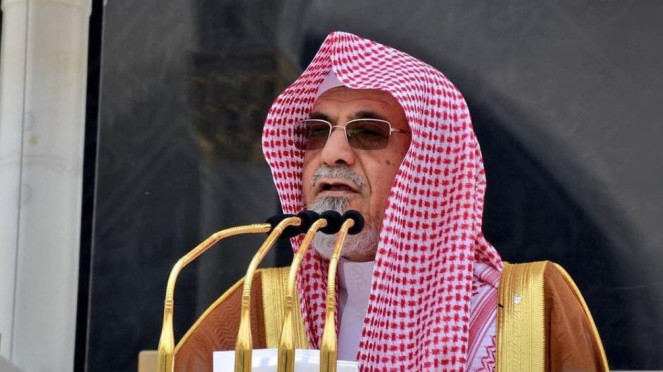 Imam Masjidil Haram Syekh Saleh bin Abdullah bin Humaid