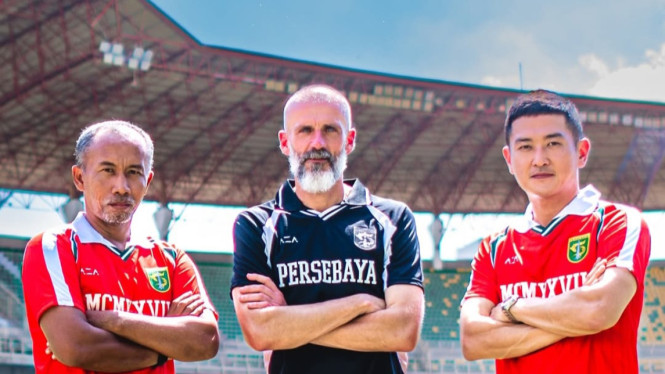 Poster Pengumuman Pelatih Baru Persebaya (Sumber: Instagram Persebaya)