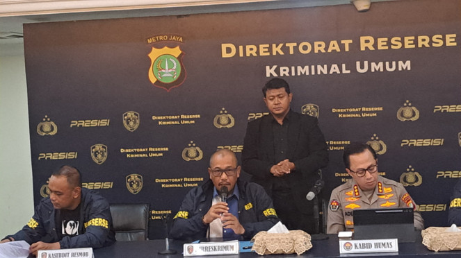 Dirreskrimum Polda Metro Jaya Kombes Pol Wira Satya Triputra 