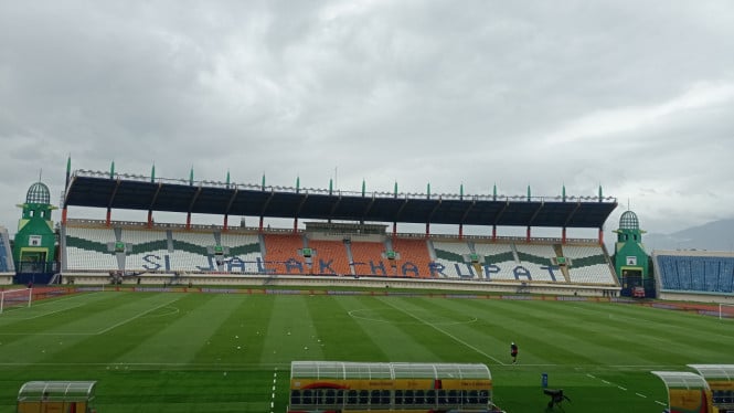 Stadion Si Jalak Harupat, Kabupaten Bandung (Foto: Dede Idrus) 