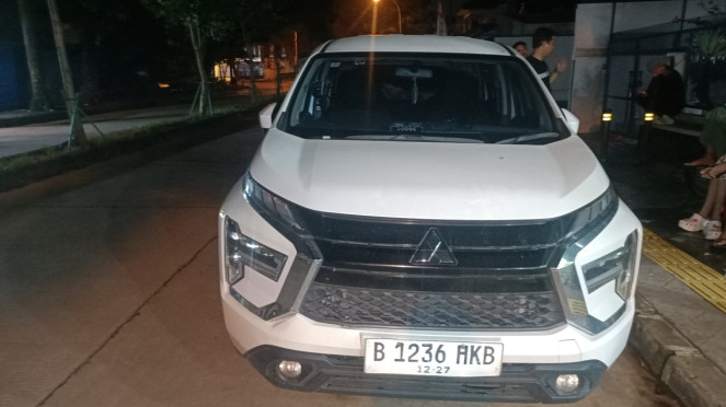 Mobil yg dipakai bawa uang pemerasam (dok:istimewa)
