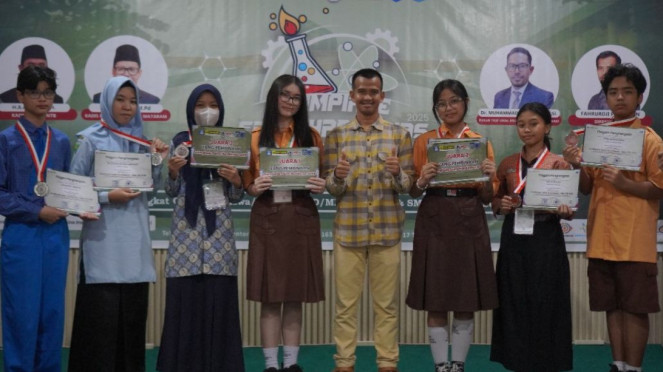 Olimpiade Sains Hardiknas 2025 yang digelar oleh Pusat Olimpiade Sains Indonesia