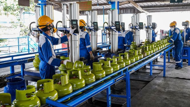 LPG 3 Kg yang dipasok Pertamina 