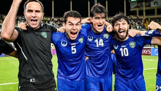 Pemain Timnas Uzbekistan