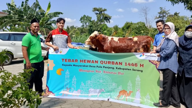 Pertamina salurkan lebih dari 3.800 hewan kurban