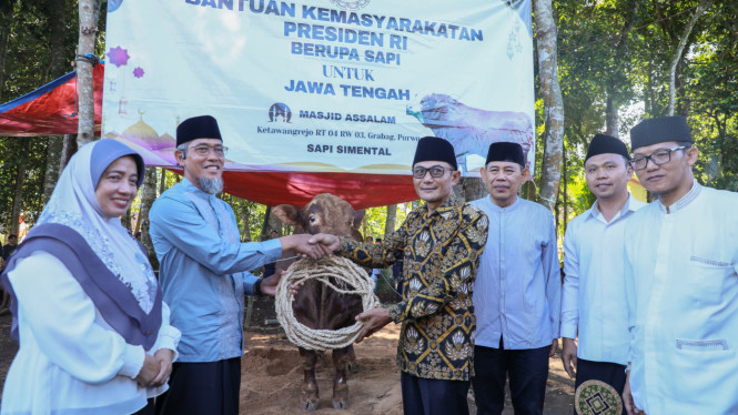 Sapi Kurban Presiden Republik Indonesia