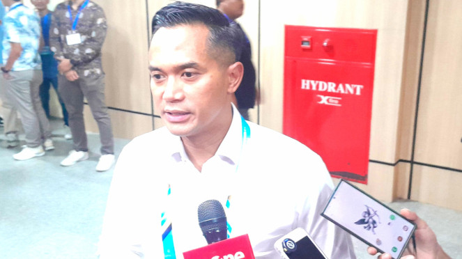 Ketua Umum Kadin Indonesia, Anindya Bakrie, di Gedung Smesco, Gatot Subroto, Pancoran, Jakarta Selatan, Selasa, 10 Juni 2025
