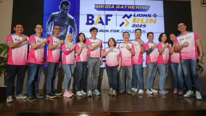 Media Gathering BAF Lions Run 2025