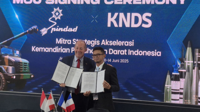 VIVA Militer: PT Pindad dan KNDS France sepakati pengembangan munisi Caesar