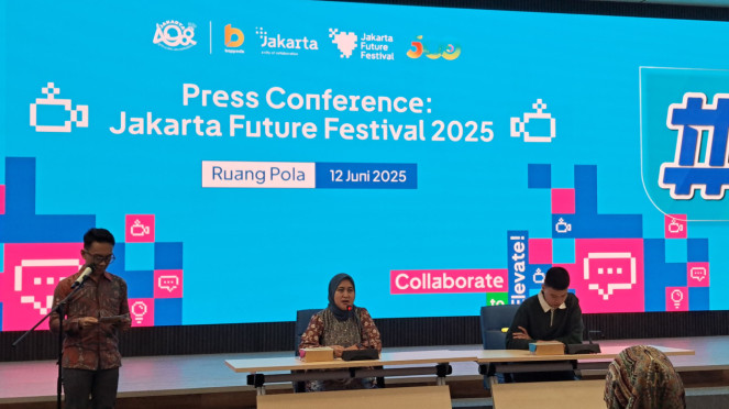 Konferensi pers Jakarta Future Festival 2025