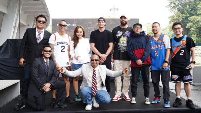 Nobar final NBA di GBK