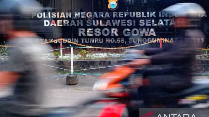 Kantor Polres Gowa, Kabupaten Gowa, Sulawesi Selatan