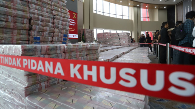 Kejagung Sita Rp11,8 T dari Wilmar Group di Kasus CPO, ini Penampakan Uangnya