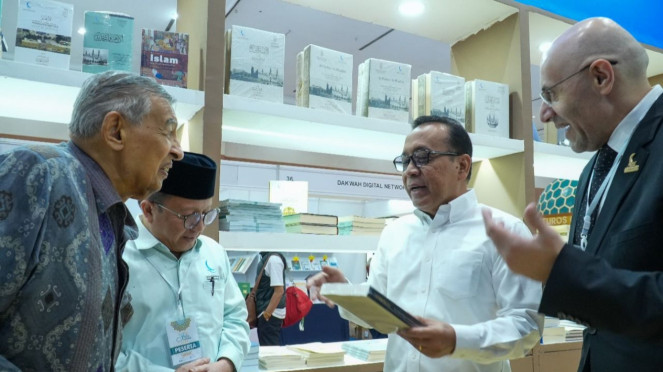 Majelis Hukama Muslimin (MHM) menggelar diskusi AI di Islamic Book Fair 2025.