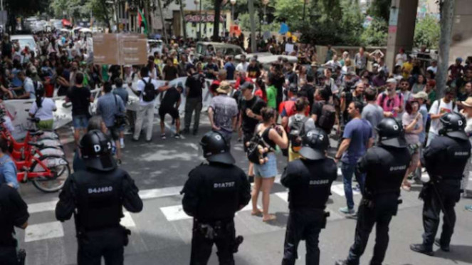 Spanyol overtourism