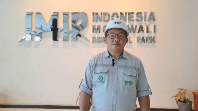 Head of Media Relations PT IMIP, Dedy Kurniawan