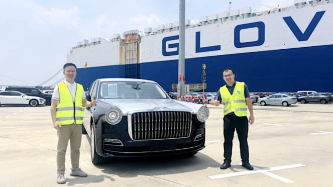 Mobil bekas Hongqi Golden Sunflower Guoli Lanting Yayun
