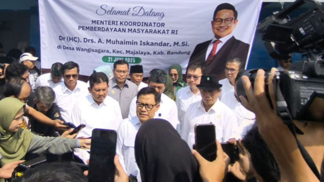 Menko bidang Pemberdayaan Masyarakat Muhaimin Iskandar alias Cak Imin.