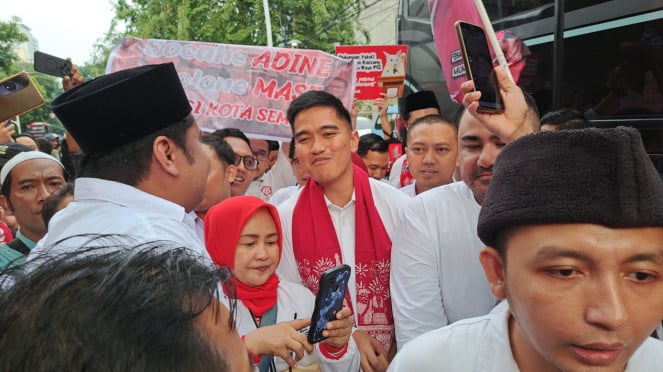 Kaesang Pangarep sambangi DPP PSI daftar jadi caketum.