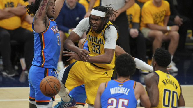 Final NBA Oklahoma City Thunder vs Indiana Pacers