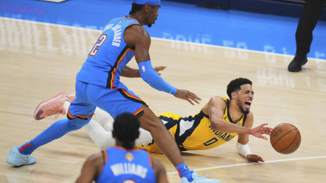 Duel Oklahoma City Thunder vs Indiana Pacers di final NBA