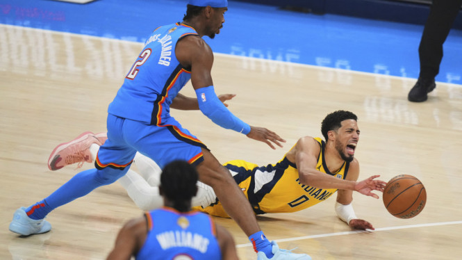 Duel Oklahoma City Thunder vs Indiana Pacers di final NBA