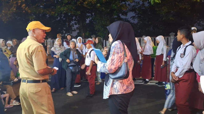 Ratusan calon murid baru di Brebes Jawa Tengah