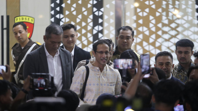 Nadiem Makarim penuhi panggilan pemeriksaan Kejagung