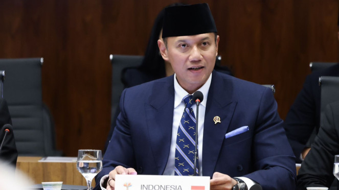 Menteri Koordinator Bidang Infrastruktur dan Pembangunan Kewilayahan AHY.