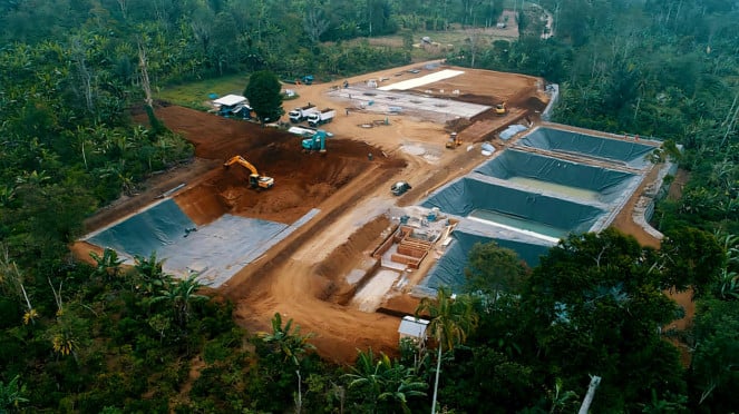 Pembangkit Listrik Tenaga Panas Bumi Pertamina di Lampung