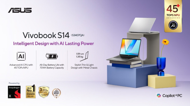 ASUS Vivobook S14 (S3407QA)