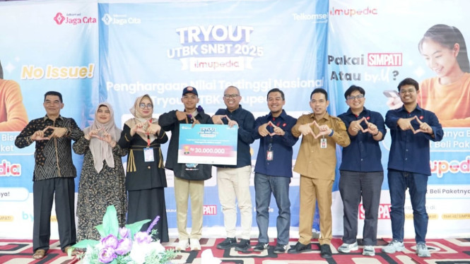 Telkomsel Umumkan Tujuh Top Scorer Ilmupedia Tryout UTBK 2025