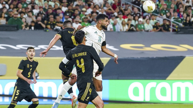 Timnas Meksiko vs Timnas Arab Saudi di Piala Emas CONCACAF 2025