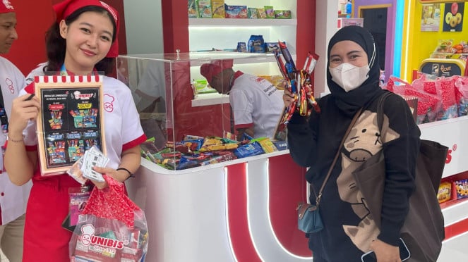 Sensasi Baru di Jakarta Fair 2025, Biskuit Lezat Bertemu Suasana Manis
