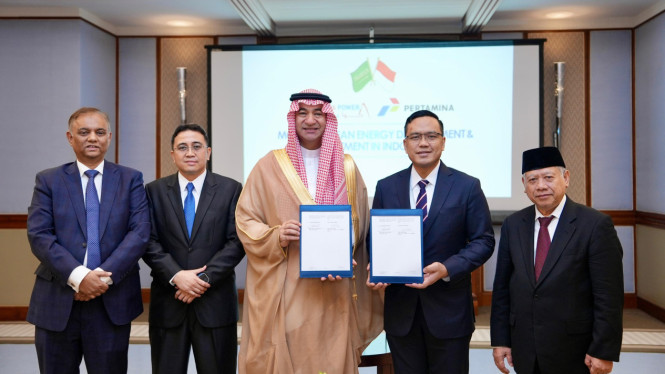 Pertamina menyepakati kerjasama dengan ACWA Power Arab Saudi
