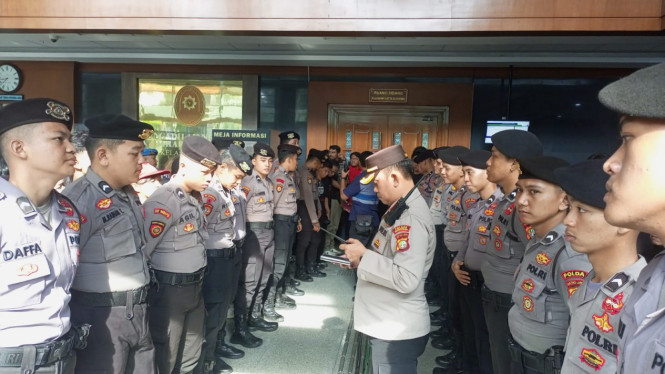 pengamanan sidang Hasto (dok. istimewa)