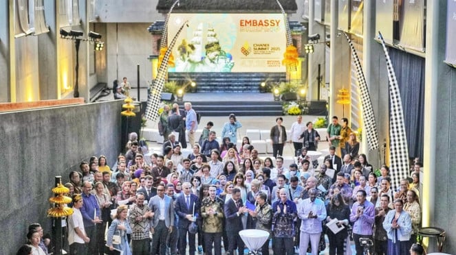 Kemenbud menggelar Embassy Briefing  Jelang CHANDI Summit 2025