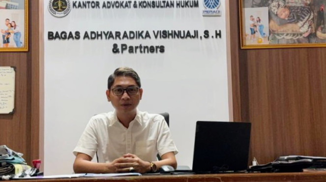 Bagas Adhyaradika Vishnuaji, S.H, kuasa hukum dari salah satu orang tua korban