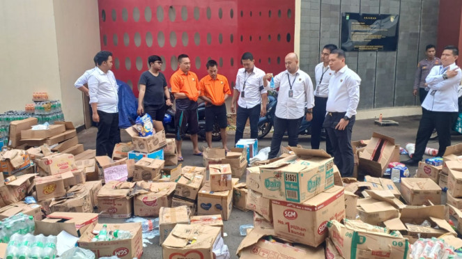 Foto Pelaku dan Barang Bukti (Dokumentasi:Istimewa)