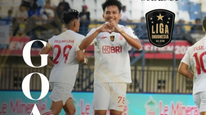 Pemain Liga Indonesia All Star Witan Sulaeman